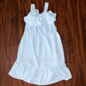 Girls Light Blue Dress